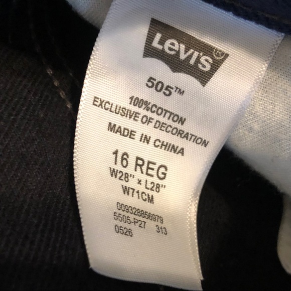 Boys Levi’s 505 Jeans - Picture 4 of 4